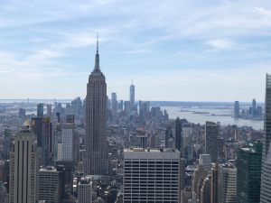 ニューヨークのトップ・オブ・ザ・ロックからの眺め