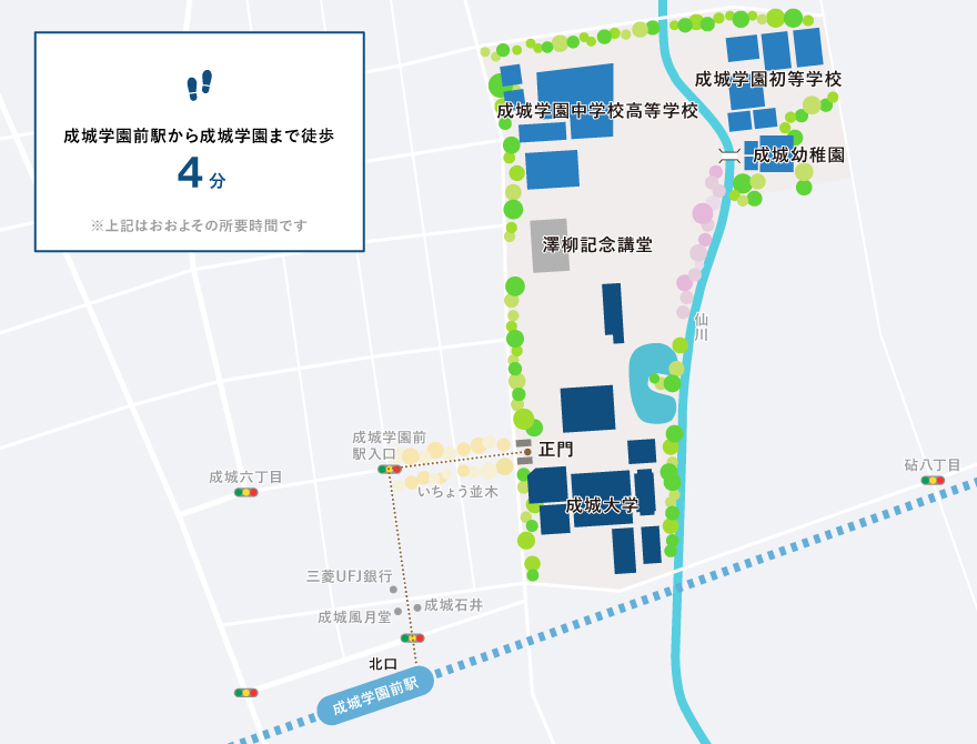 駅からのご案内