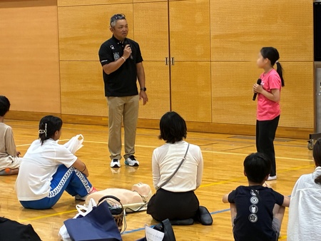 体験教室　体験！レスキュー！