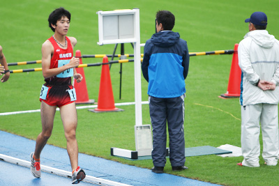 陸上競技部初の競歩選手、東京都２位で関東大会出場を決める！！