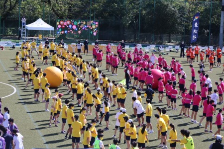 全員種目 大玉転がし：夢を乗せてつっぱしれ！！