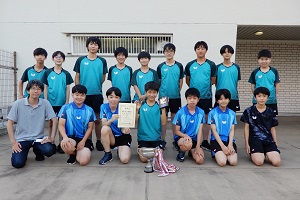 中学校男子卓球部の活躍『東京私立中学第８支部卓球選手権大会』出場