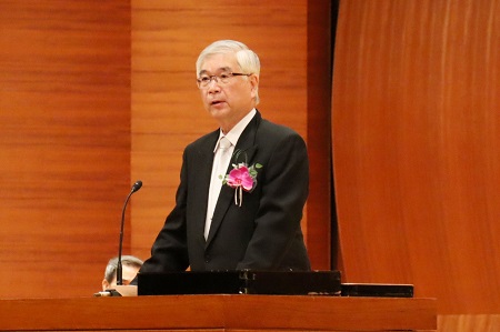 油井理事長・学園長祝辞