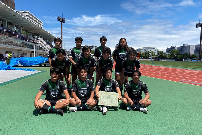 高校ラグビー部　第11回全国高等学校7人制ラグビーフットボール大会　東京都予選　準優勝！