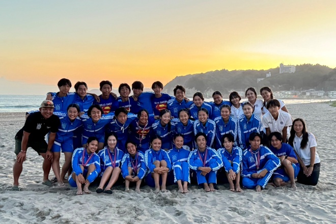 水泳部ライフセービング部門　全日本ユースライフセービング選手権大会U－18の部　全国総合４位！