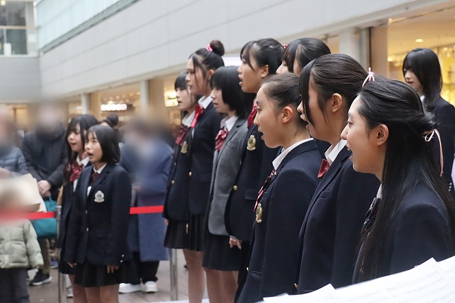成城コルティで成城学園中学校合唱部のスプリングコンサートを開催しました