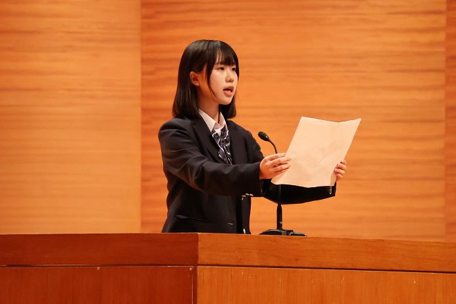 今の思いを自分の言葉で－第38回作文発表会—