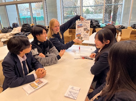 オリジナルの観光行程表を作ってプレゼン