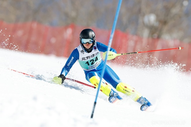 中学校スキー部　時岡昌孝君　全国大会出場