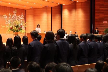 新入生氏名報告