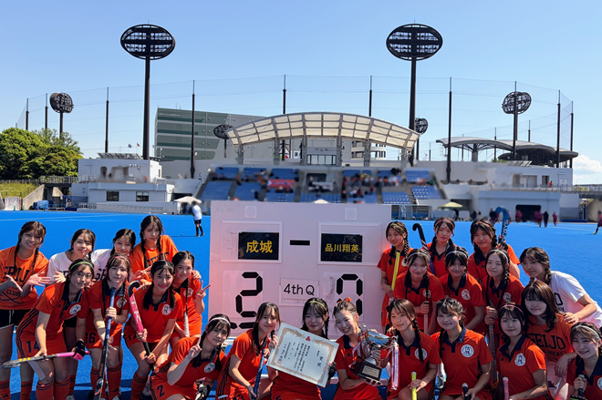 高校女子ホッケー部　令和8年度東京都高等学校総合体育大会ホッケー競技会　優勝！