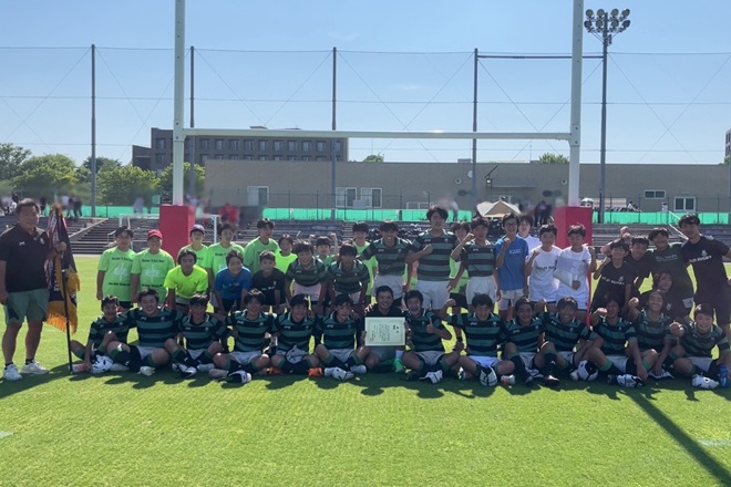 中学ラグビー部　東京都中学校ラグビーフットボール春季大会優勝！！