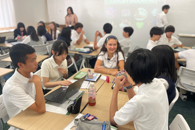 King's Way Christian Schoolの教員と生徒が成城学園に来校しました