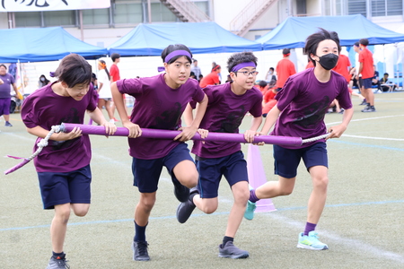 中学2年生学年種目「夢旋風」