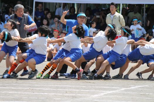 綱引き
