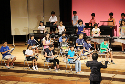 息の合った楽器の演奏