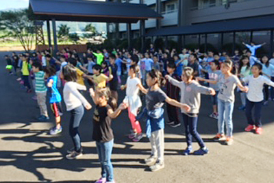 申年に猿ヶ京！　　——４年生夏の学校を行いました——