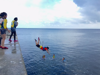 青い海と碧い海　——与論島と佐渡で新自然体験の旅を行いました——