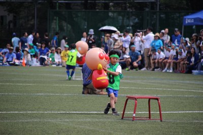 初の運動会！「それいけ！アンパンマン」（１年）