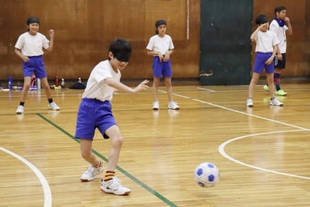 藤組はブラインドサッカーに挑戦！