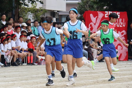 クラス対抗リレー(6年生)