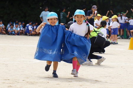 一緒に走ろう!(年長組)