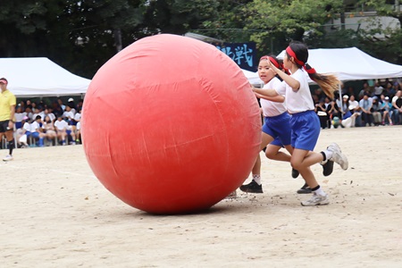 大玉ころがし(1・2年生)