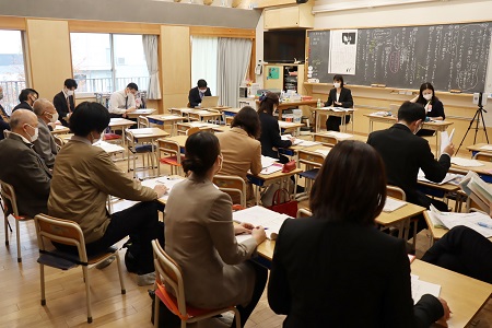 国語公開授業の協議会