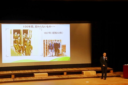 中学校高等学校の中村校長も登壇