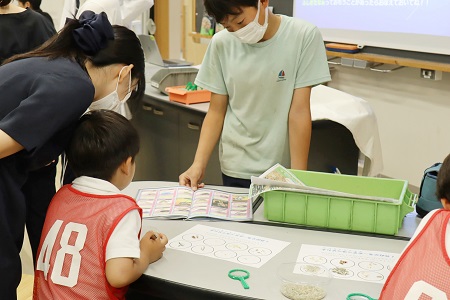 いくつ生き物がみつかった？（理科）