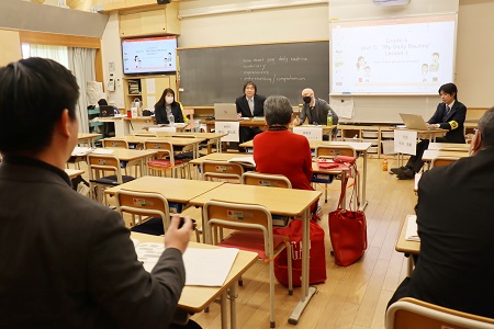 英語公開授業の協議会