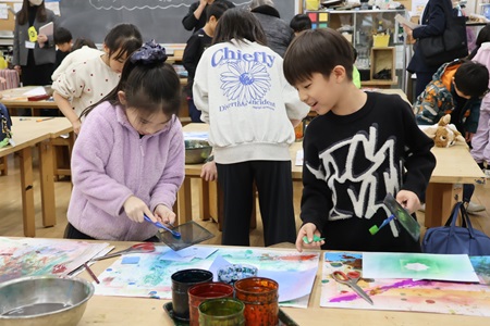 美術Ⅰ（2年生）公開授業