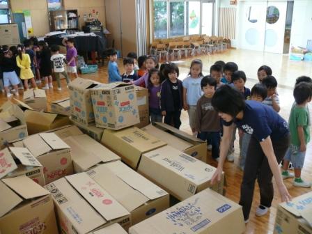 文化祭共同製作の初日の様子