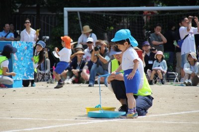 年中組「お魚つれたかな？」。