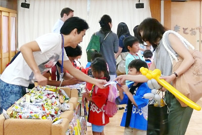 縁日の幼稚園