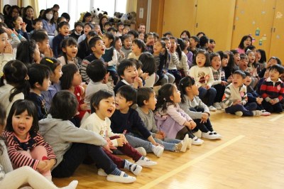 まだかな～？とテンションが上がる子どもたち