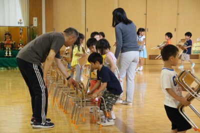 終わった後は片付けも