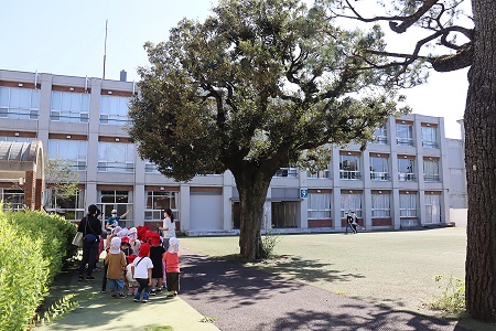 今回のPepper体験は大学の校舎で行われました