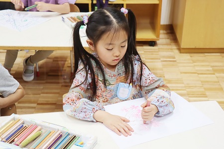 集中して取り組む様子がみられました