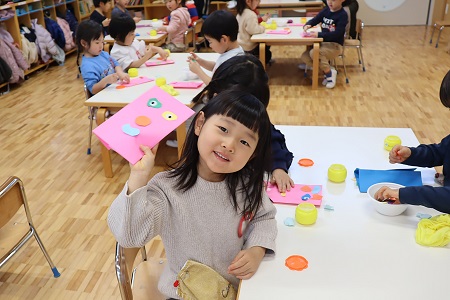 顔が出来上がりました！