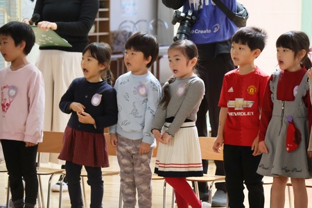 全員で「きのこ」も歌いました