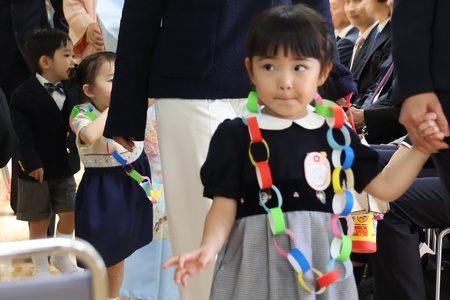 入園式おつかれさま