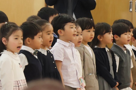 歌のプレゼントも