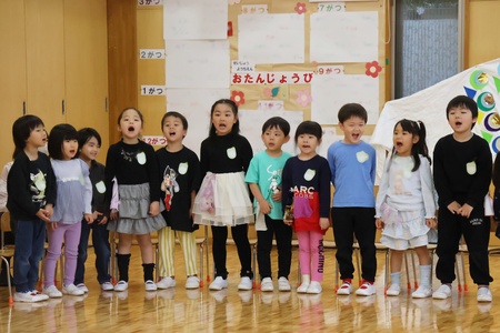 年長組のうた「にじ」