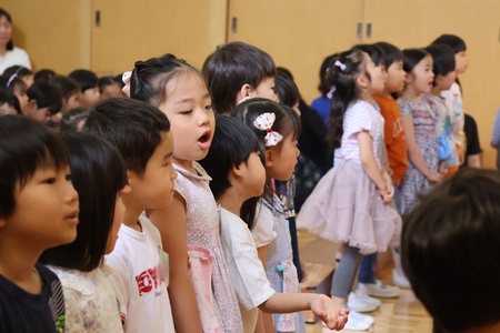 最後はみんなで『さんぽ』を大合唱