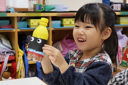 子どもたちの顔もパッと明るくなりました